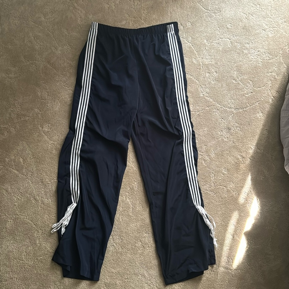 Edikted track pants with bow on bottom